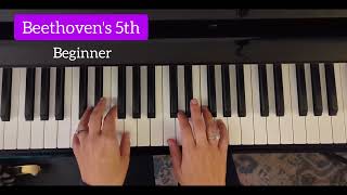 Beethovens 5th beginner piano Piano Pronto Songs I Love to Play Vol 1 Arr Jennifer Eklund [upl. by Ancelin320]