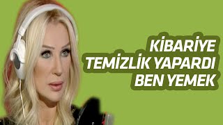 SEDA SAYAN KİBARİYE TEMİZLİK YAPARDI BEN YEMEK [upl. by Nilo]