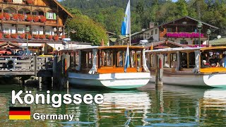 BOAT TOUR Germany  Experience the Charming KÖNIGSSEE in 4K [upl. by Doralia]