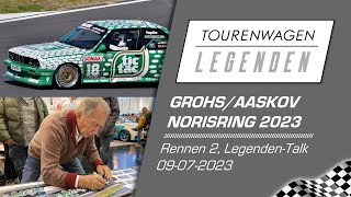 Tourenwagen Legenden Norisring 09072023 Rennen 2  Harald Grohs  Kasper Aaskov  Thorsten Stadler [upl. by Heath]