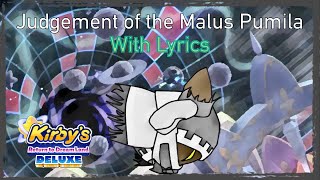 Judgement of the Malus Pumila With Lyrics  Kirby’s Return to Dream Land Deluxe [upl. by Sivam]