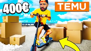 Ho Comprato un MONOPATTINO ELETTRICO su TEMU 📦 MEGA UNBOXING [upl. by Ynna]