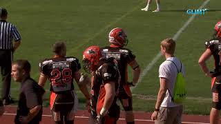 Carlstad Crusaders Tyresö Royal Crowns 5 juli 2014 2halvlek [upl. by Hearsh]