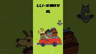 Learn the Letter C 🎶 The Cool C Song for Kids 🐱🚗🎂 [upl. by Onilegna]