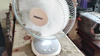 Firefly FEL6112 12quot rechargeable fan with night light quick review [upl. by Deden853]