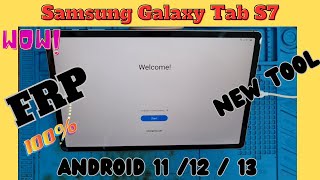 New  Samsung Galaxy Tab S7 Frp Bypass All Samsung Frp bypass 2023 Free Tool Android 131211 [upl. by Panayiotis214]