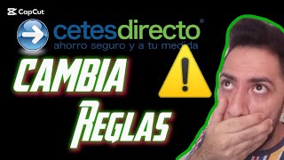 CETES cambio las reglas⚠️😱📉📊 [upl. by Emmerich]