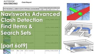 Navisworks Clash Detection Find Items amp Search Sets part 6of9 [upl. by Ylicec]