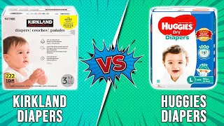 Kirkland Diapers vs Huggies Diapers  How Do They Compare The Ultimate Comparison [upl. by Yraccaz]