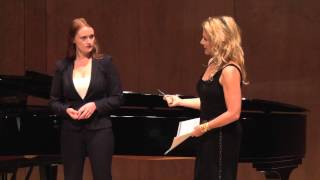 Joyce DiDonato Master Class October 4 2013 Avery Amereau and Bretton Brown [upl. by Rialcnis]