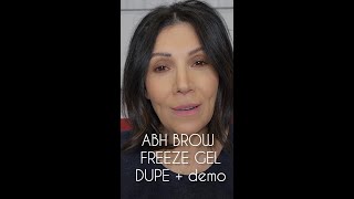 Cheapest AND Best Drugstore Brow Freeze Dupe 2024  NOT the ones you think [upl. by Dryden]