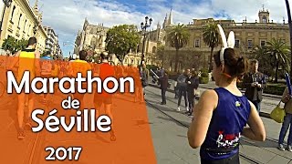 Le marathon de Séville 2017  Lapins Runners [upl. by Ardeid267]