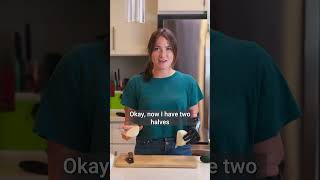 Cutting Spherical Objects using a Bionic Hand abilityhand artificiallimb bionics cooking [upl. by Uzziel599]