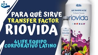 🌎Para qué SIRVE 4LIFE Transfer Factor RIOVIDA el ANTIOXIDANTE cómo se TOMA Testimonios 2021 [upl. by Giddings586]