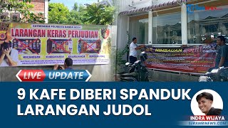 Marak Judi Online hingga Offline 9 Warkop di Banda Aceh Dipasang Spanduk Larangan Judol [upl. by Hagai482]