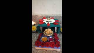 Gomatha Pooja at home Kamadhenu pooja [upl. by Nivej]