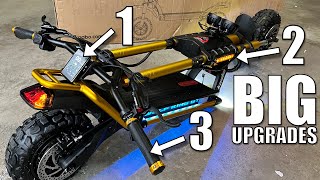 Unbox amp Testing the FASTEST Electric Scooter by Kaabo the Wolf King GT Pro [upl. by Nedarb]