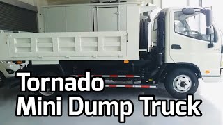 FOTON TORNADO MINI DUMP TRUCK CUMMINS ENGINE 09953196788 [upl. by Lipp]