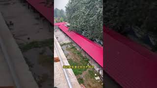 Guangdong Foshan Liansu Yangming resin tileThe installation method of the twosided slope of th [upl. by Camel500]