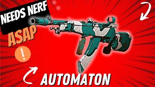 FASTEST TTK AUTOMATON CLASS SETUP BARREL ATTACHMENT NEEDS A NERF ASAP [upl. by Bill]