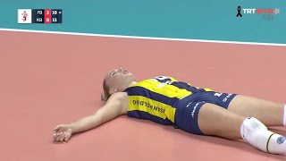 Arina fedorovtseva  fenerbahce opet vs Kuzeyboru  Turky volleyball League 2023 week 3 [upl. by Grose]