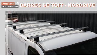 Barres de toit Nordrive  Comptoir de lutilitaire [upl. by Tlevesor]