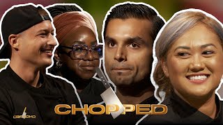 Chopped Thai Peppers Crab Cucumber Cheese Curls  Full Episode Recap  S54 E11  Food Network [upl. by Docia]