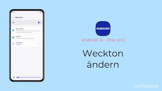 Weckton ändern  Samsung Android 14  One UI 6 [upl. by Ashbaugh]