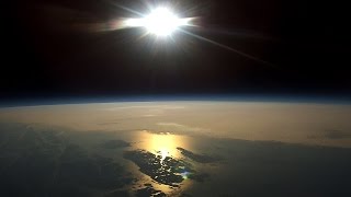 Near Space Weather Balloon With Gopro To 109 000 Feet Full 4 Hour Video [upl. by Shepperd571]