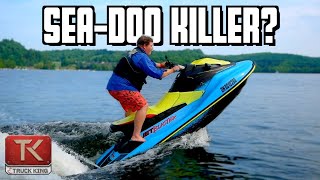 2022 Yamaha JetBlaster InDepth Review  Better Than a SeaDoo Spark Trixx [upl. by Salohcin]