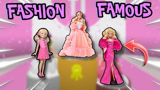 CATEGORIA BARBIE EN FASHION FAMOUS ¿GANAREMOS CON MI HERMANA ROBLOX karola20 Y lawlieet20 [upl. by Eustasius]