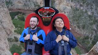 TerrorDactyl Cave of the Winds Colorado Springs Guy Scared of heights [upl. by Fruin]