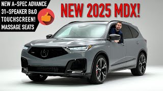 2025 Acura MDX  Big REFRESH for the 1 Luxury 3Row SUV HandsOn [upl. by Kcod153]