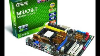 Asus M3A78T  ATX Motherboard Review [upl. by Belle]