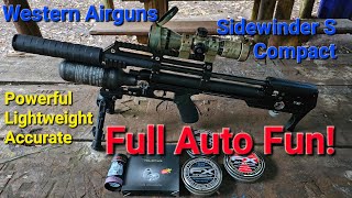 Western Airguns Sidewinder S Compact First Time Out  Projectile Test  Airgun [upl. by Eatnuahc825]