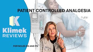 PATIENTCONTROLLED ANALGESIA PCA  questions with Dr Sharon [upl. by Auhsaj]