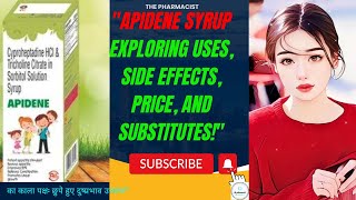 Apidene Syrup View Uses Side Effects Price and Substitutes how it increase Appetite apidene [upl. by Hayse]