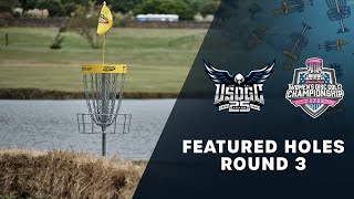 Final Round Featured Holes 1 7 amp 17  2023 USDGC amp TPWDGC [upl. by Oek]