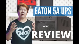 Eaton 5A UPS Review – Advantage of a UPS [upl. by Ellerrehs116]