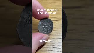 Coin of Richard the Lionheart 11721199 history coin silver medieval numismatics england [upl. by Anuala867]