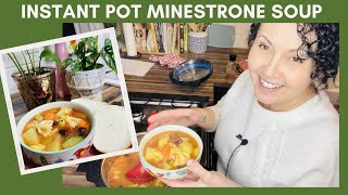 Instant Pot Minestrone Soup [upl. by Nagey835]