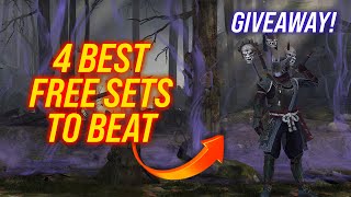 4 Best Free Sets to defeat Triad Hard mode 🔥 GIVEAWAY Shadow Fight 3 [upl. by Reichert975]