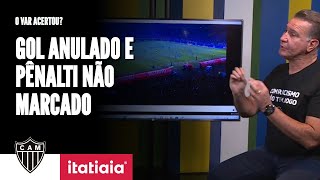 ATLÉTICO X PALMEIRAS PRESIDENTE DA COMISSÃO DE ARBITRAGEM DA CBF ANALISA LANCES POLÊMICOS [upl. by Retsev]