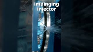 Impinging Rocket Injector [upl. by Drofxer]