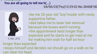 Anon Has A Supportive Father feels good when he pets him Crazy Story  4chan Greentext [upl. by Drofyar660]