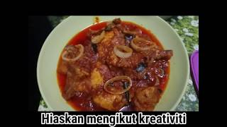 Resepi Ayam Masak Merah  HTC201 [upl. by Awram]