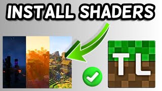 How to install shaders in Tlauncher Minecraft [upl. by Kwang]