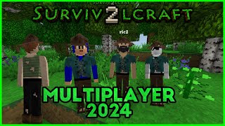 ACTUALIZACION MULTIJUGADOR SURVIVALCRAFT 2024 [upl. by Ordnas]