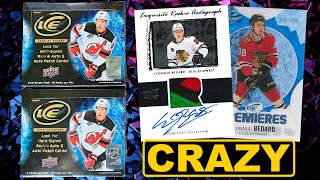 THIS SHOULD BE IN THE CUP  Opening 2 Boxes of 202324 Upper Deck Ice Hockey Hobby [upl. by Sigrid]