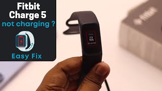 Fitbit Charge 5 Not ChargingSlow Charging Problem Fixed [upl. by Aivyls]